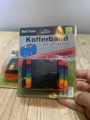 kit 2 cintas para mala viagem best choice 180cm