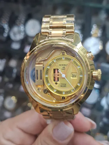 Relógio newrex original com luz
