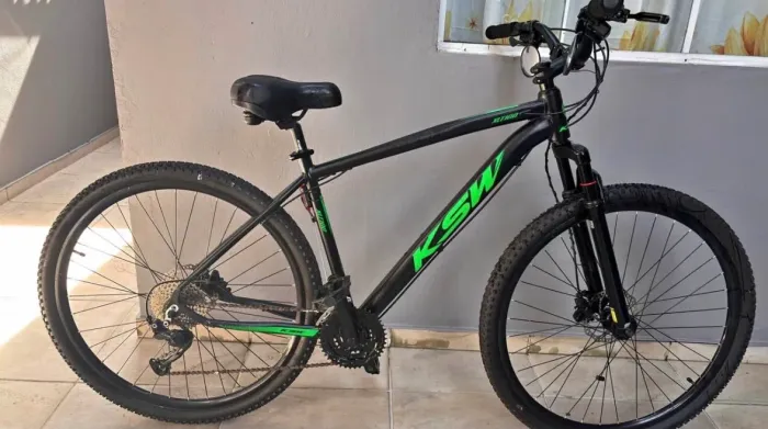 Bicicleta KSW XLT 100 Aro 29 - Shimano Acera | Freio a Disco | Quadro 19?