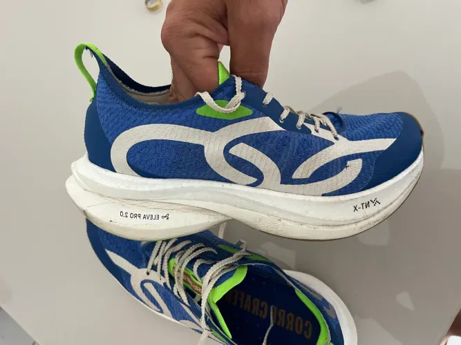 Tênis Olympikus Corre Grafeno 3 - Azul Royal+Verde