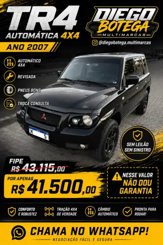 Mitsubishi Pajero TR4 2.0/ 2.0 Flex 16V 4X4 Aut. 2007