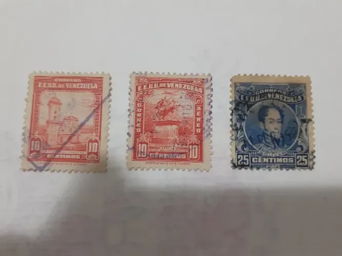 LOTE DE SELOS ANTIGOS. VENEZUELA.
