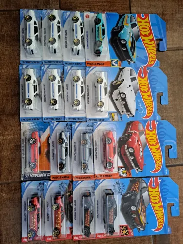 Coleção de Mavericks hot wheels