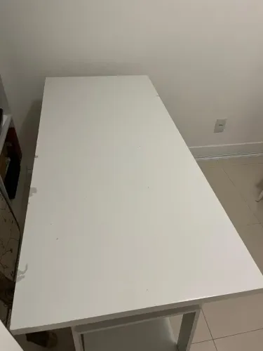 Escrivaninha cavalete branco