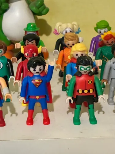 Coleção Completa Playmobil DC Comics
