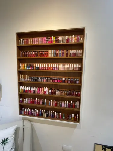 Nicho esmalteiro prateleira de esmalte esmalteria manicure 