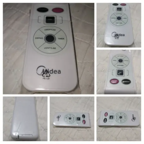 Controle Remoto Climatizador Midea Ac120 101203007031 (ORIGINAL)