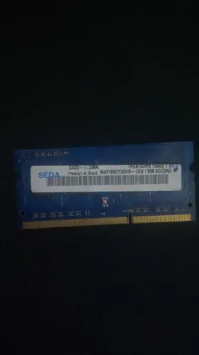 ? Memória RAM DDR3 para Notebook 8GB 1333MHz - 100% Funcionando