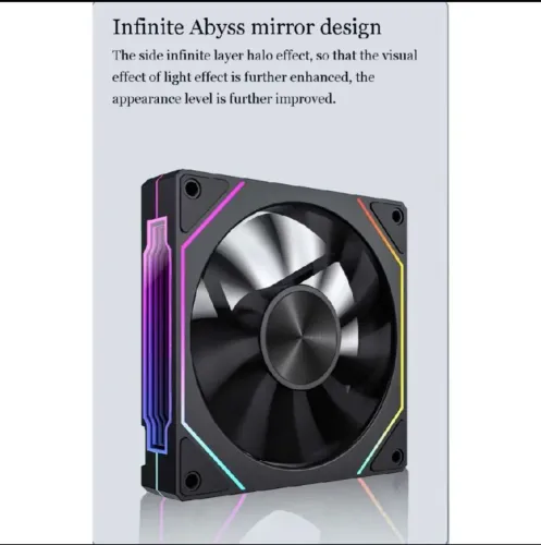 Kit 5 Fans Coolers Prism 5 Pró pretas