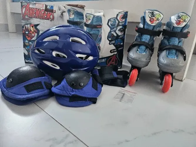 Patins infantil n° 32 a 35 - menino