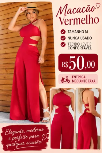 Macacão tamanho M