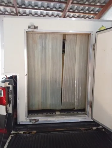 Baú refrigerado picape estrada -10 graus