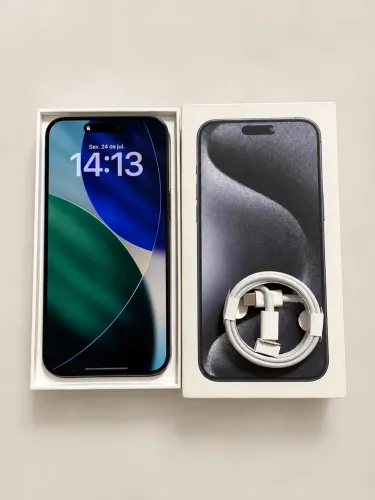 Iphone 15 Pro Max 512 gb - Azul Titanium