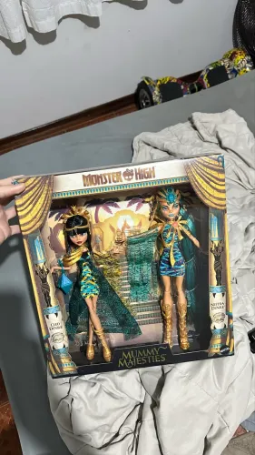 Ghoulia SDCC & 2 pack Cleo e Nefera Mummy Majesties