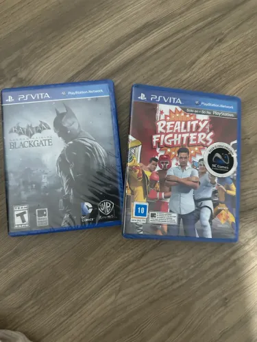 PS Vita jogos Batman e Reality Fighters