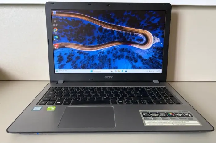 Notebook Acer Aspire F5-573G<br>15 polegadas<br>RAM 8GB<br>Memória 1TB<br>Com SSD instalado