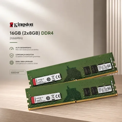 Memória RAM ddr4 16gb 2x8gb