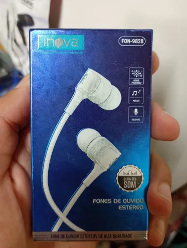 Fones de ouvido Stereo FON-9828 INOVA