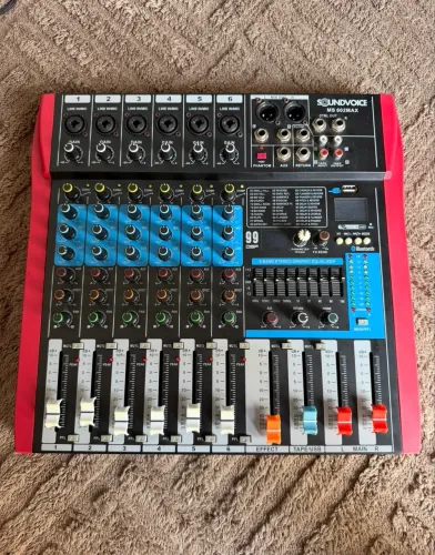 Mesa De Som Soundvoice Ms-602 Eux