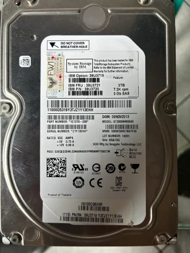 HD DE 3 TERAS NOVO