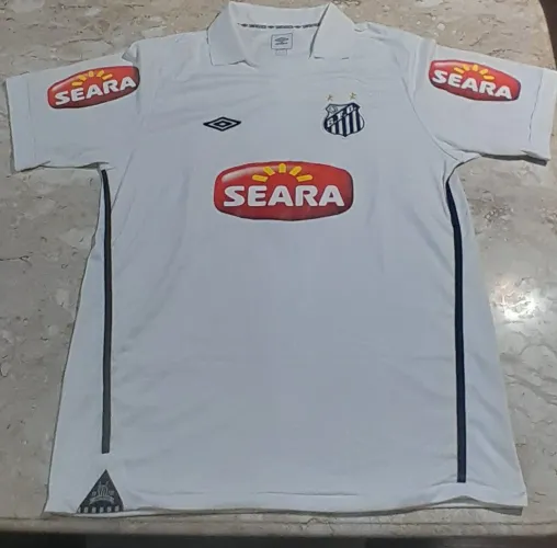 Linda camisa oficial do Santos. Umbro. GG. Temporada 2010. Número 9. Em excelente estado.