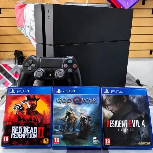 PS4 FAT EM PERFEITO FUNCIONAMENTO