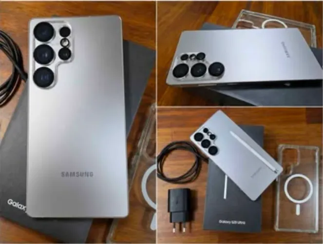 S25 ultra 512gb completo branco