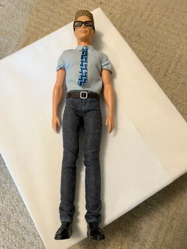 Boneco Ken Super Repórter - em perfeito estado