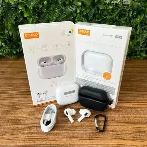 Fone de Ouvido Bluetooth Gold - A Gold Pro