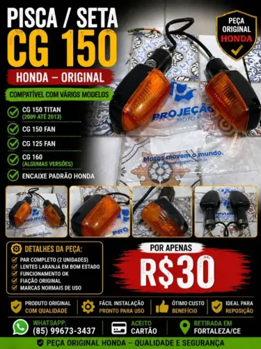 SETAS, PISCAS (LARANJA)