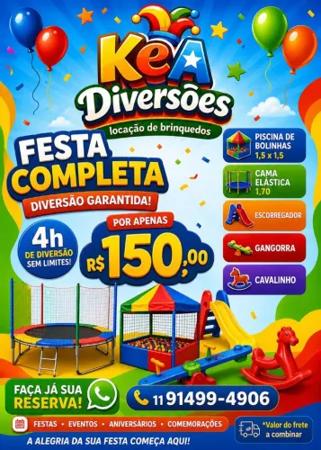 Locação de Brinquedos Aluguel