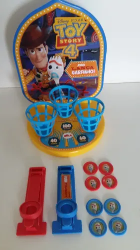 Jogo Lança Garfinho para Vender Logo - Apenas 40,00