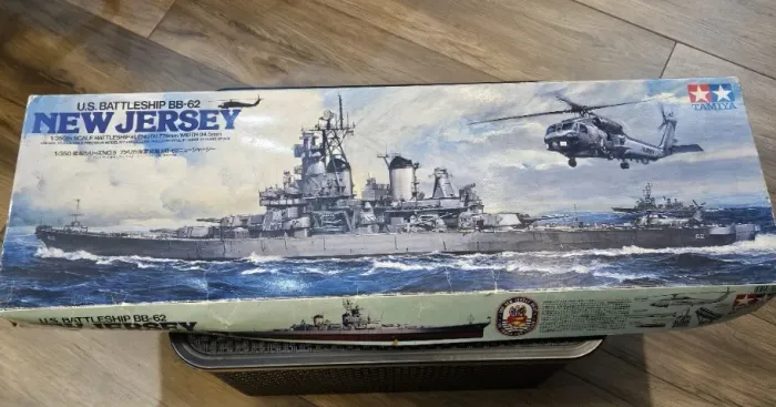 Uss New Jersey - Bb-62 - 1/350 - Tamiya - 78028 Plastimodelo (Usado)