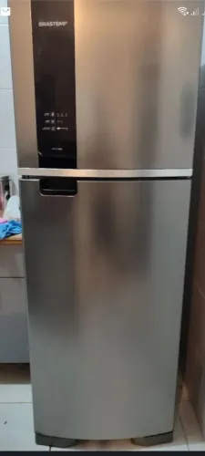 Geladeira frost free dúplex inox