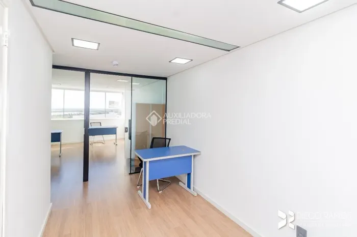 Sala comercial com divisória