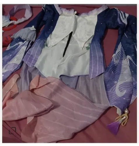 Kokomi - Genshin impact - Roupa+Peruca