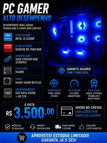 PC GAMER, SOMENTE CPU