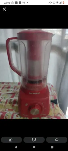 LIQUIDIFICADOR MUNDIAL TURBO 