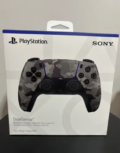 Controle PS5 Dualsense Camuflado (Novo LACRADO)