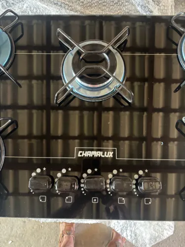 Cooktop chamalux 5 bocas