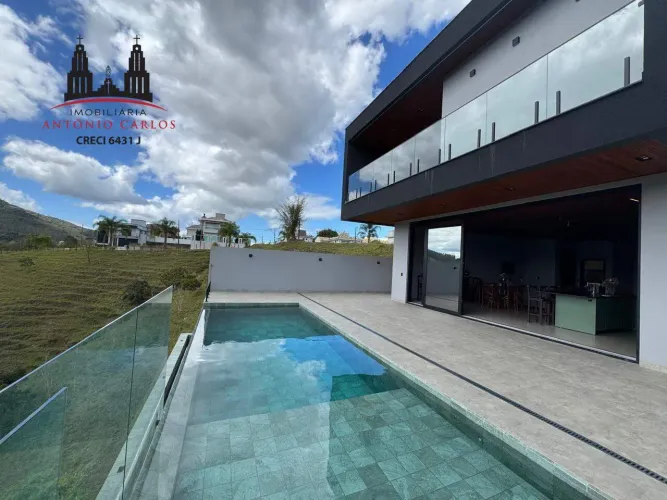 Casa de Alto Padrão no Loteamento São Carlos em Antônio Carlos/SC