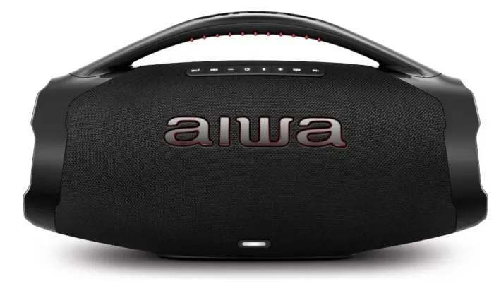 Caixa de Som Aiwa Boombox AWS-BBS-01 Bluetooth Usb 200W Preta