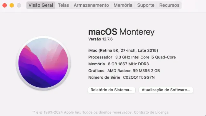 iMac 27" Retina 5K (Late 2015) | Intel i5 3.3GHz | SSD 1TB | 8GB RAM | Excelente Estado