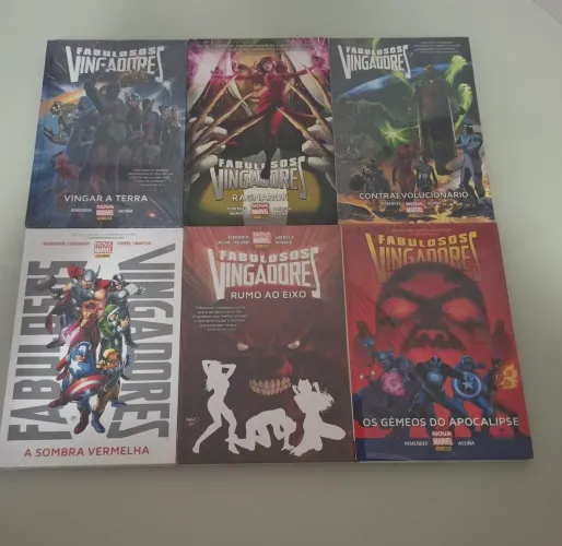 Coletânea Fabulosos vingadores Lacrados!