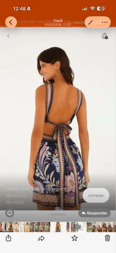 Vestido Farm - Coleção Nova