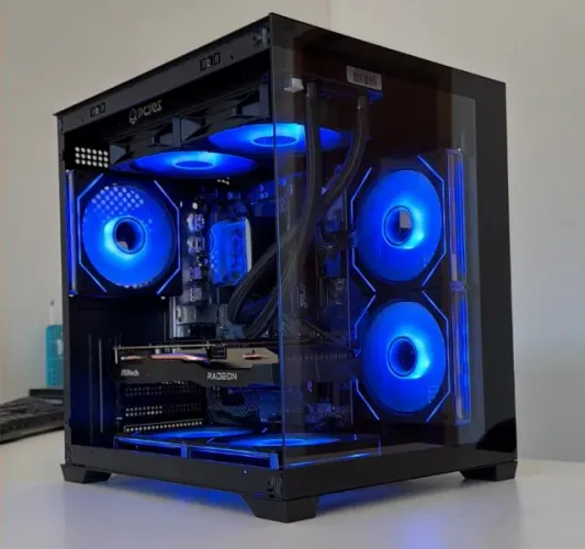 Computador Pc Gamer AM5 Ryzen 7 7700x 16gb DDR5 NVME 500gb rx 7600 8gb- Loja física