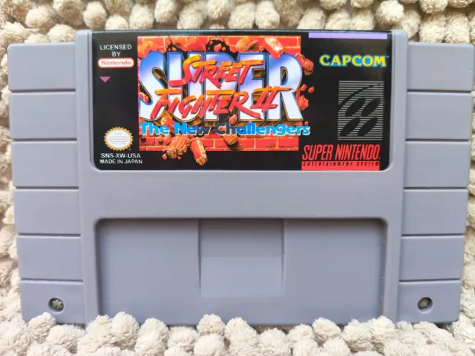 Street Fighter 2 The New Challenger Super Nintendo