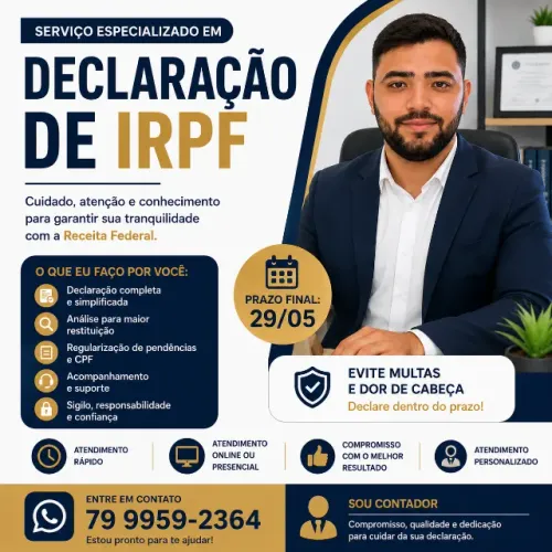 SERVIÇO DE DECLARAÇÃO DE IMPOSTO DE RENDA