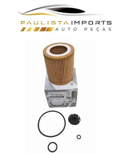 Filtro de óleo do motor BMW 320 X1-X3-X4 2011 até 2019 /Original 