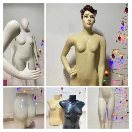 Manequins! São 6 peças, incluindo 1 plus com 3 braços.